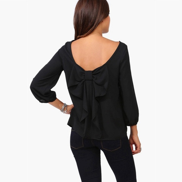 LAST ONE!  NWT Bow in Back Top - Picture 2 of 7